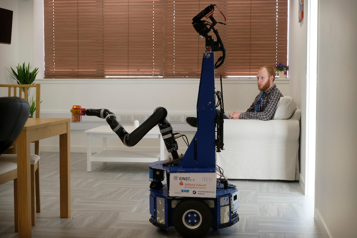 Robotics and care event demonstrates worldfirst for assisted living